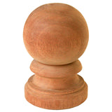 Wood Ball Top Post Cap