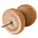 Wood Ball Top Post Cap