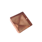 Bottom view of 4x4 Copper Pyramid Post Cap